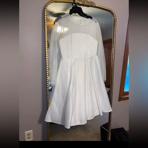 White Bridal Shower dress